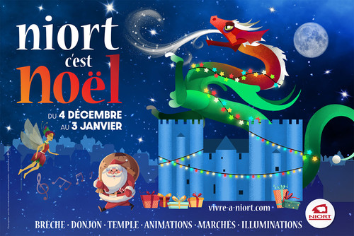 Lancement des festivités de Noël à Niort